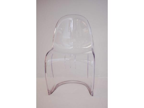 STOEL design Panton CHAIR transparant, versterkt