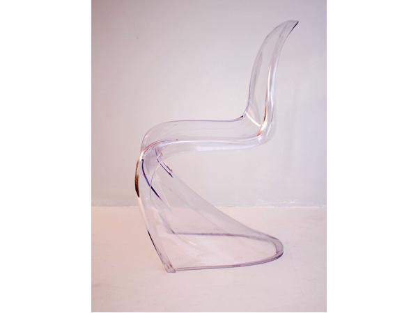 STOEL design Panton CHAIR transparant, versterkt