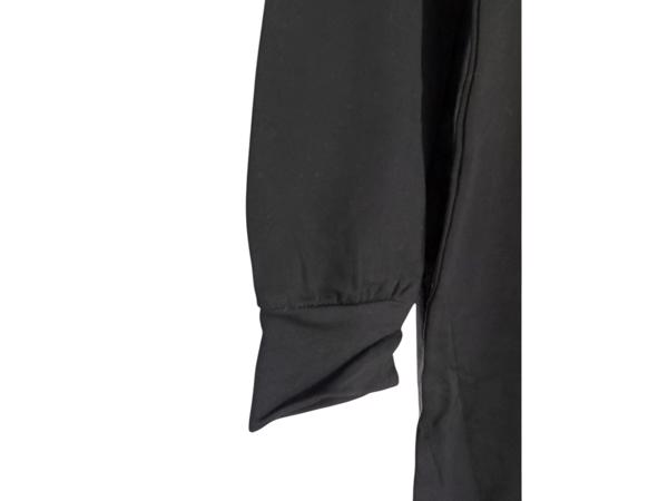 Sweat jurk strass steentjes zwart L/XL