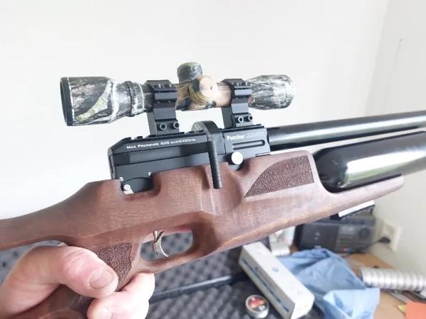 Nieuwe Kral Arms Puncher Jumbo Walnut 5.5 mm