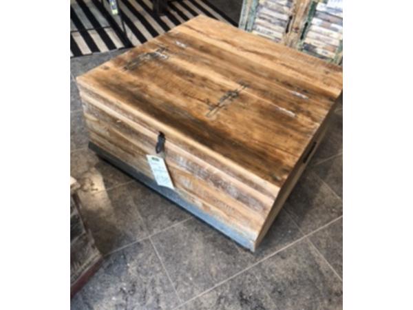 Houten Kist / Salontafel gekocht bij De Woerd in Leiden