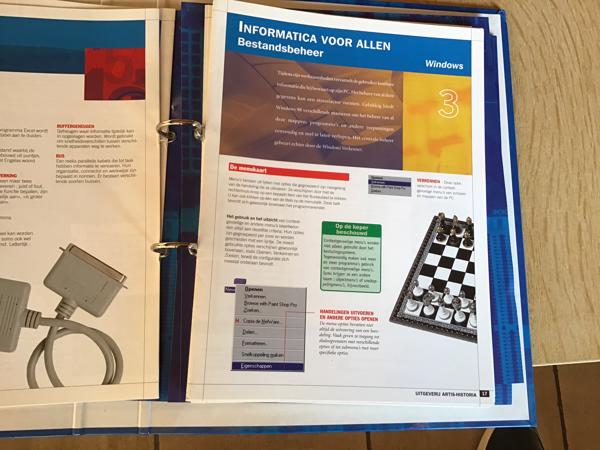 Kennismaking, informatica v. Windows &amp; cursus v. allen TOP