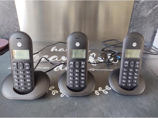 huistelefoonset set van 3 handsets