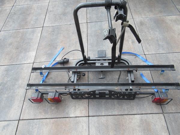 fietsdrager voor op de trekhaak