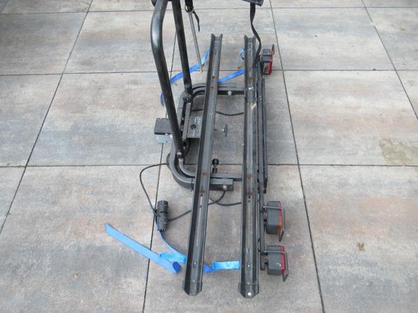 fietsdrager voor op de trekhaak