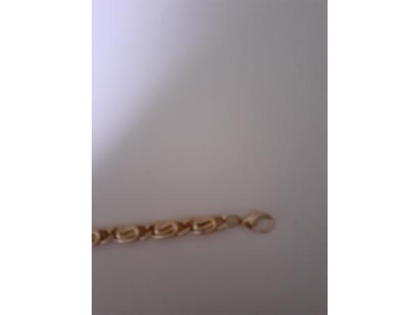 Gouden dames armband