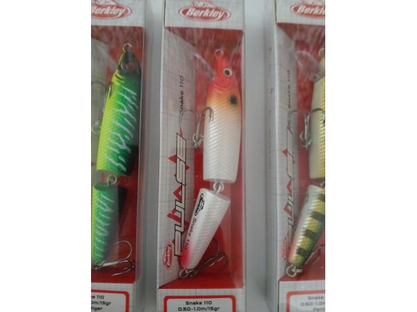 Setje van 3 stuks Berkley Snake 110