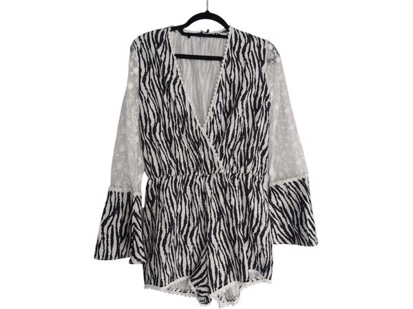 Emmash Paris playsuit zebra S