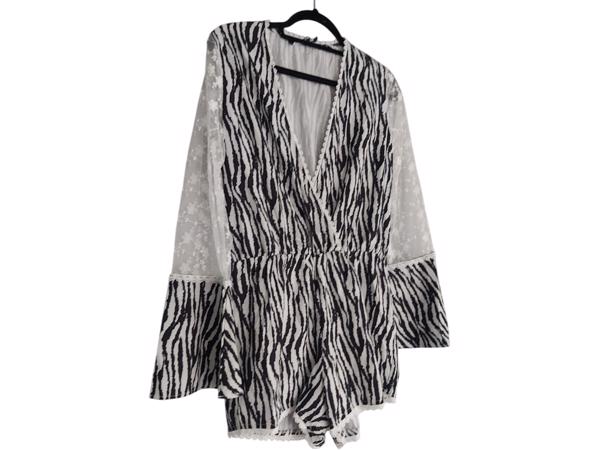 Emmash Paris playsuit zebra S