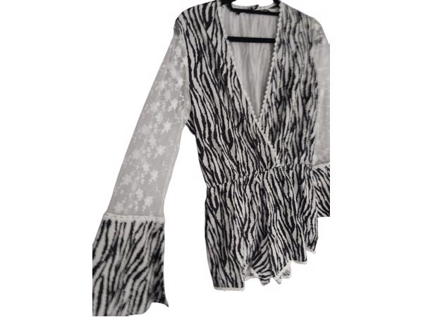 Emmash Paris playsuit zebra S