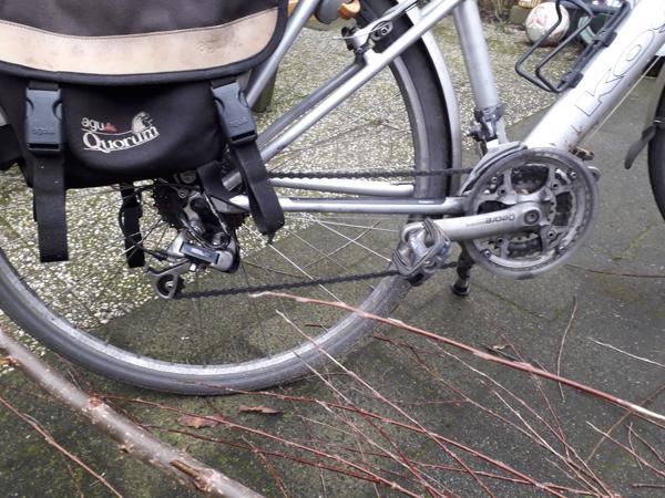 koga myata  dames tourfiets met vlinderstuur.