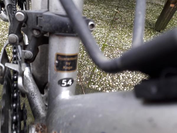 koga myata  dames tourfiets met vlinderstuur.