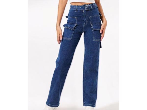 jeans stretch blauw XL/42