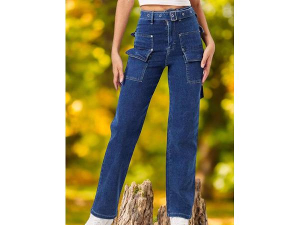 jeans stretch blauw XL/42