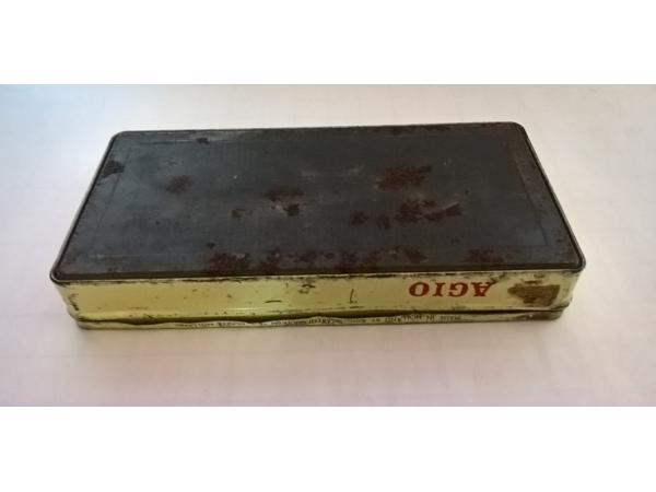 Antieke blik hollands sigaren tabak agio gouden oogst