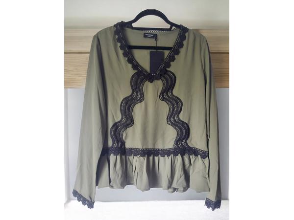 Emmash Paris tuniek met kant khaki L