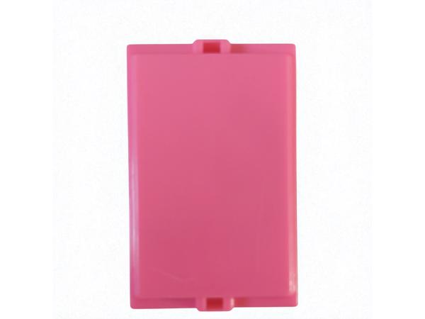 4 op een rij spel , roze mini formaat 7,5cm x 4,5cm