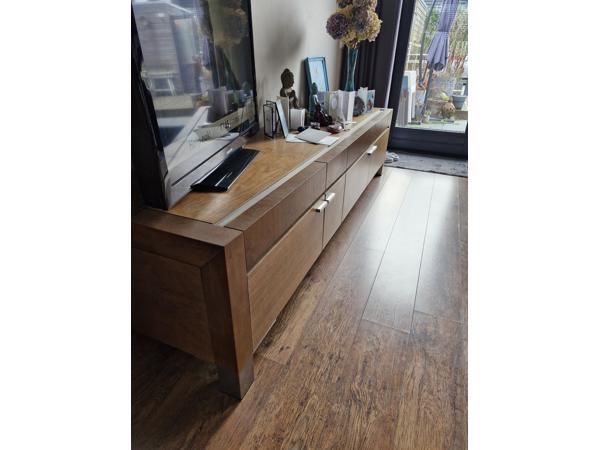 Zware Dressoir tv kast hout metaal