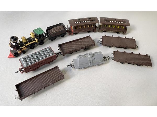 Treinen en rail 60er jaren