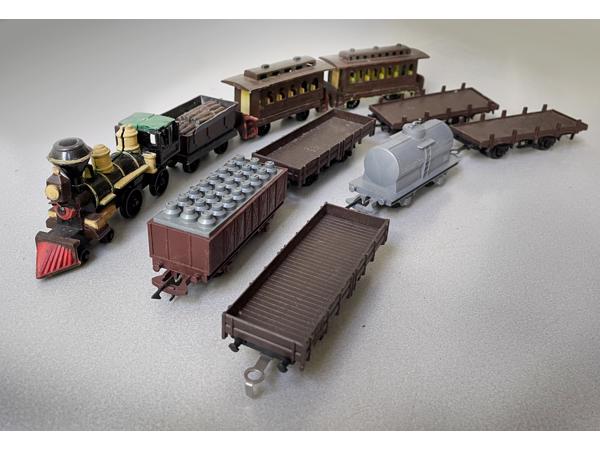Treinen en rail 60er jaren