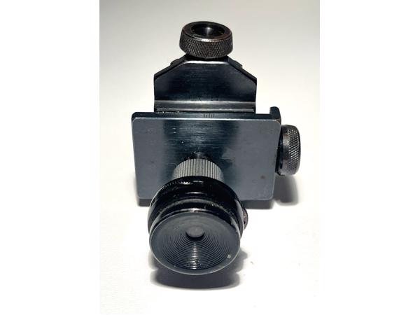 Stalen diopter met irisblende