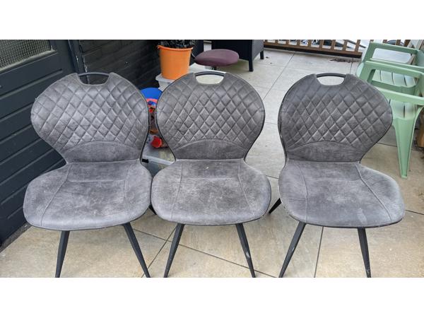 Dining chairs cushioned