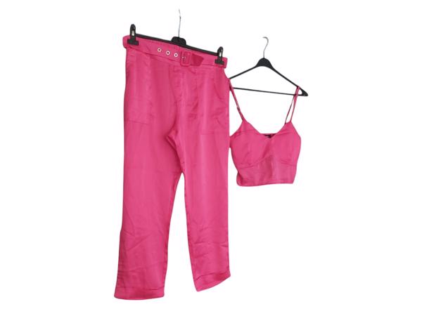 2 delige set donkerroze M