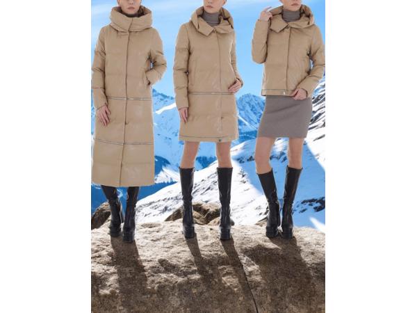 3 in 1 jas kort, middellang en lang beige XL