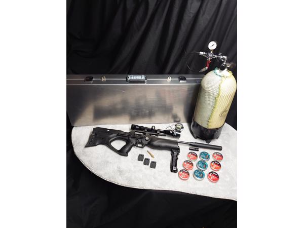 WALTHER REIGN M2 BULLPUP/PCP (5,5mm)  COMPLEET JACHTPAKKET!!