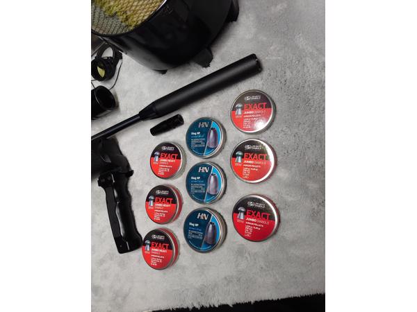 WALTHER REIGN M2 BULLPUP/PCP (5,5mm)  COMPLEET JACHTPAKKET!!