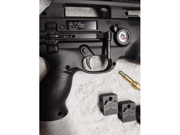 WALTHER REIGN M2 BULLPUP/PCP (5,5mm)  COMPLEET JACHTPAKKET!!