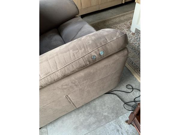 2 1/2 zitsbank en relax stoel