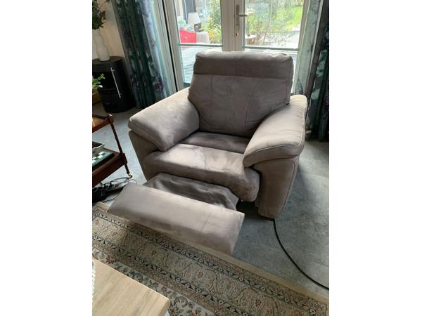 2 1/2 zitsbank en relax stoel