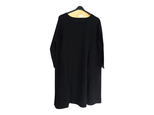 Sweat jurk motorcycle strass steentjes zwart XL/XXL