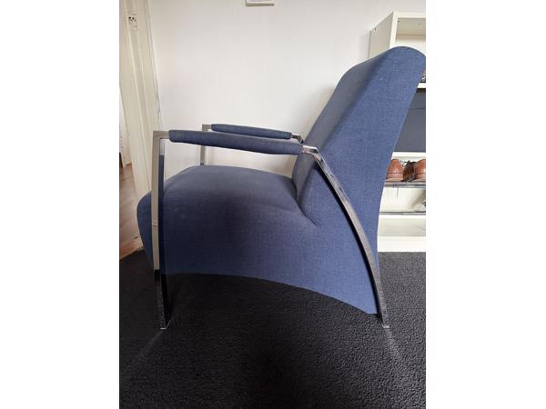 Mooie fauteuil met stalen frame (INHOUSE Grandola)