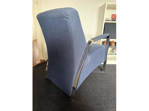 Mooie fauteuil met stalen frame (INHOUSE Grandola)