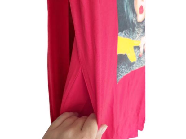 Shirt jurk Queen rood S