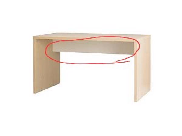 IKEA bureau Mikael met glasplaat