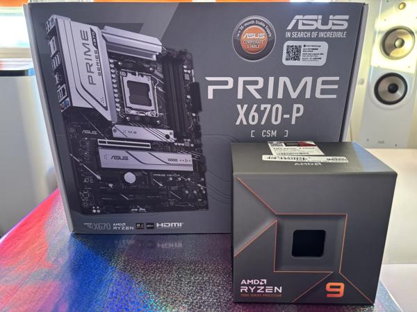 High-End Upgrade: ASUS X670 Moederbord + AMD Ryzen 9 7950X