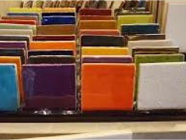 Gekleurde wandtegeltjes voor mozaïek