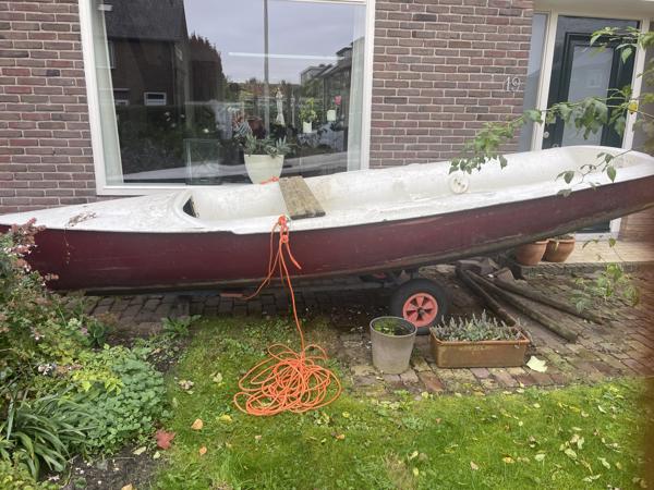 Flying junior zeilboot zonder mast