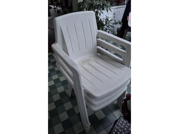 Kunststof buitenstoelen