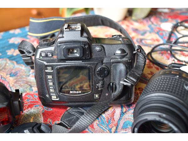 nikon d70 digitale reflexcamera set