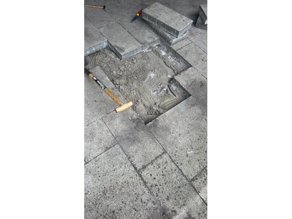 Tegels 8 cm dik
