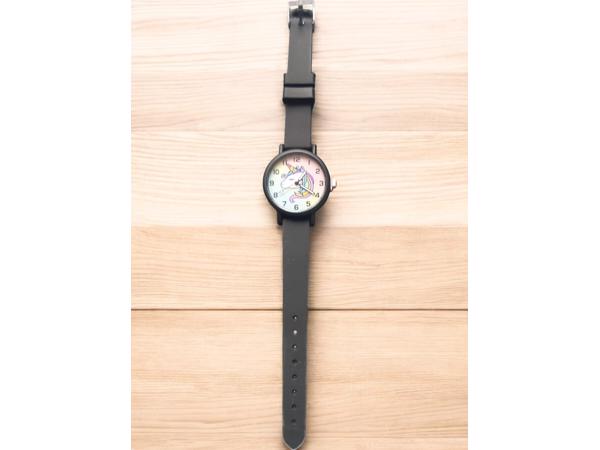 Horloge voor Kinderen - Eenhoorn - Kast 34 mm - Zwart