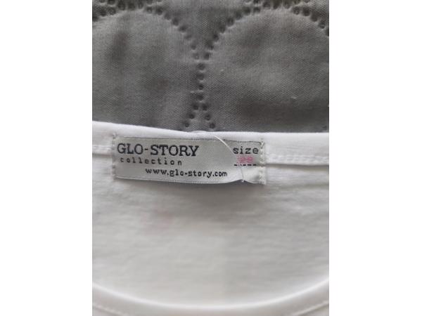 Glo-Story cupcakes t-shirt geel 128