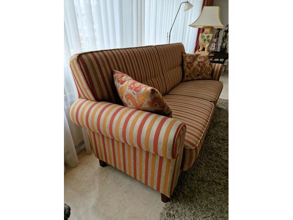 3 zits bank met bijpassende fauteuil