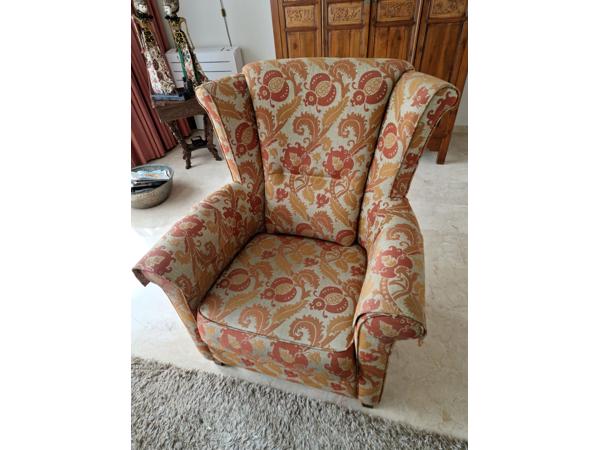 3 zits bank met bijpassende fauteuil