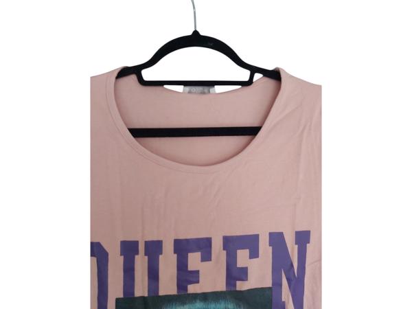 Shirt jurk Queen roze M