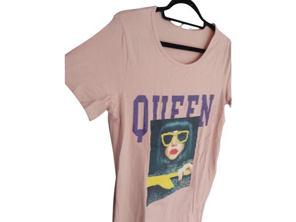 Shirt jurk Queen roze M